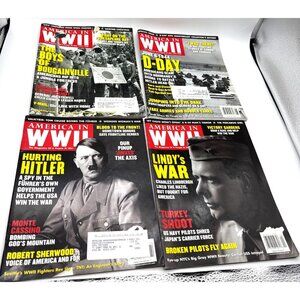 World War 2 WWII History Magazines Lot Of 4 2008/2009